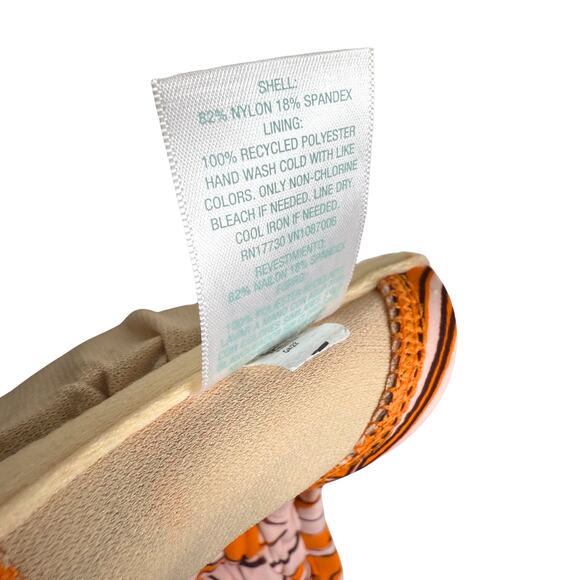 Kona Sol Target Tropical Floral Multiway Bralette Bikini Top Size Small Orange - Picture 8 of 9